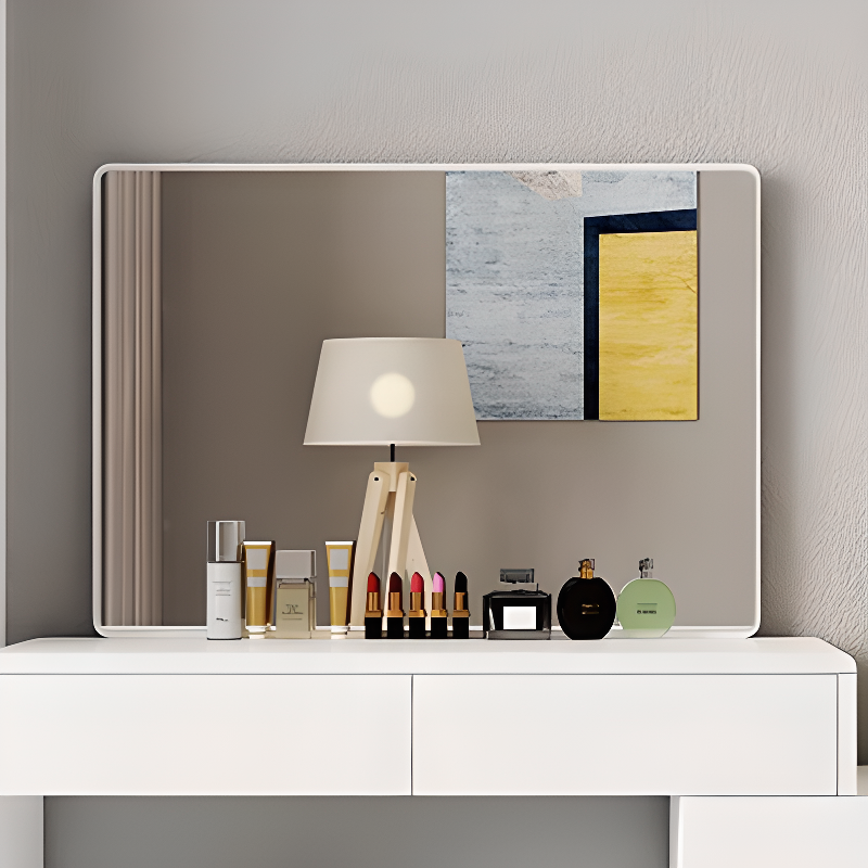 Scalable Manufactured Wood Push-Pull Bedroom Floor Vanity, No Suspended - image 6
