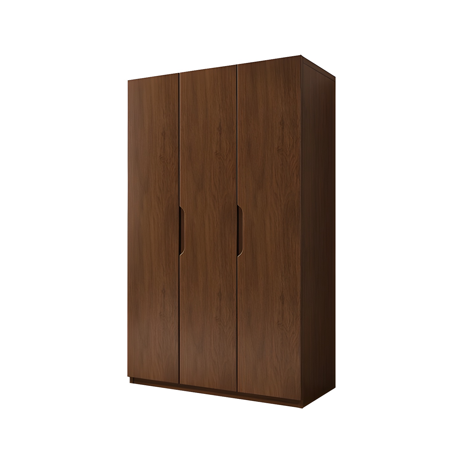 Contemporary Oak Solid Wood Wardrobe Freestanding Multifunctional Wardrobe - image 5