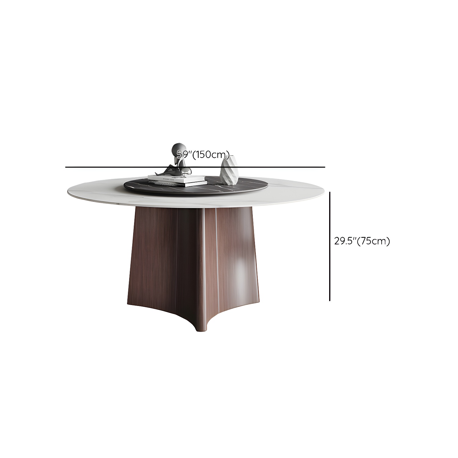 Modern Dining Table Set 1/3/4/7 Pieces with Metal Base Kitchen Furniture Set - image 17