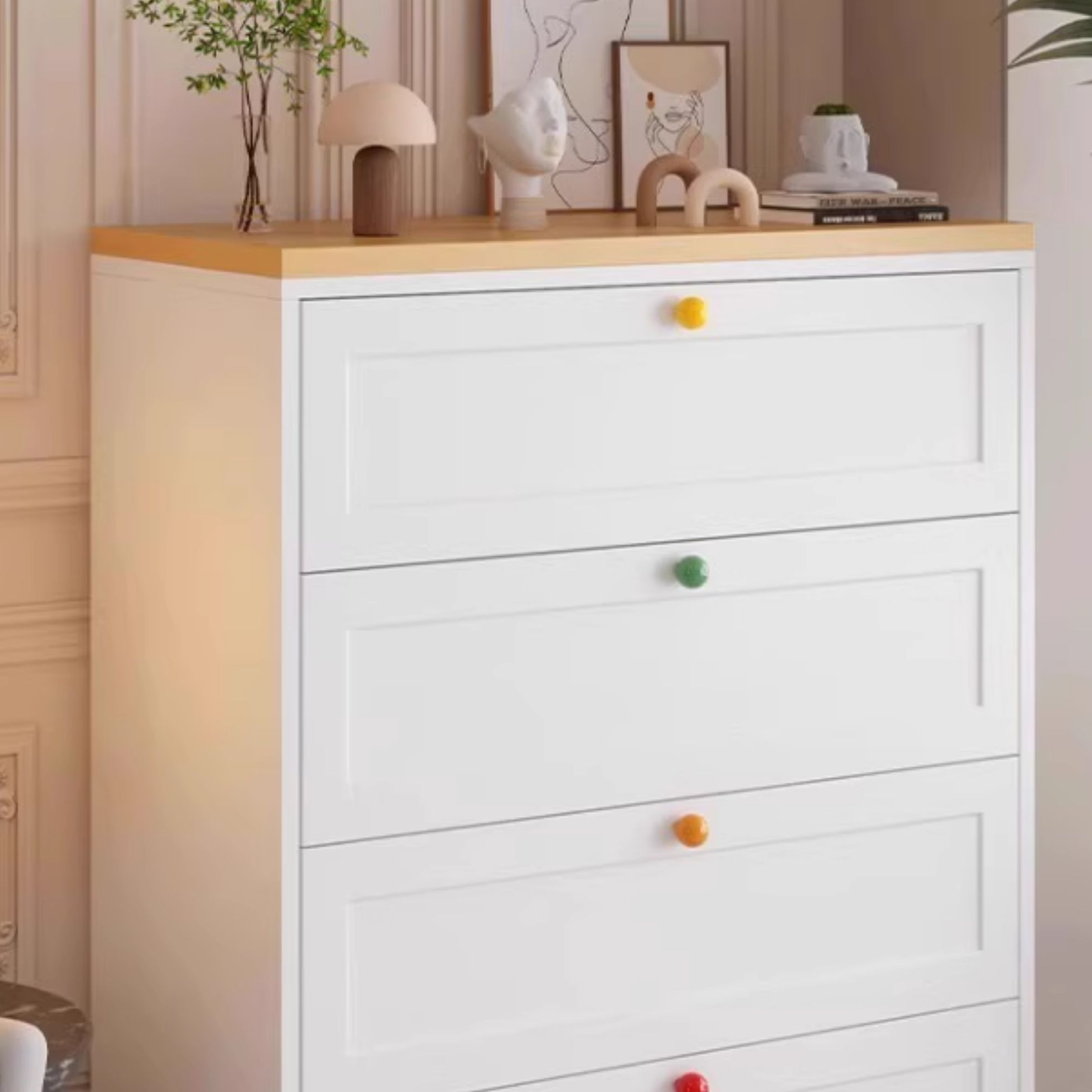 Casual Metal Bachelor Chest/Console Dresser/Semainier - image 6