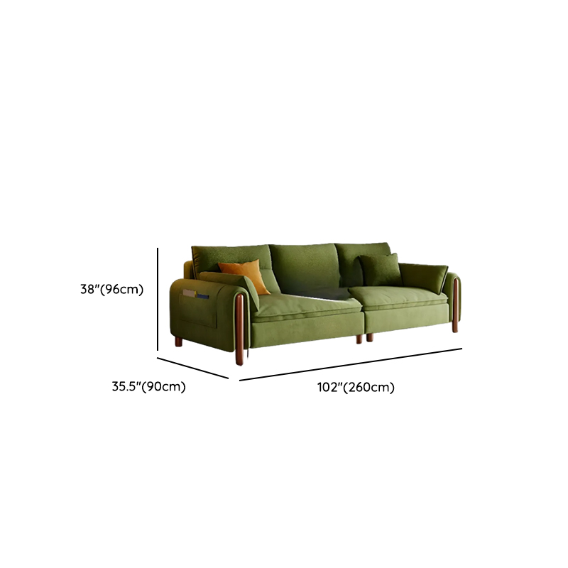 Straight/L-Shape Olive Green Sofa/Corner Sectional with Horizontal/Left Orientation - image 17