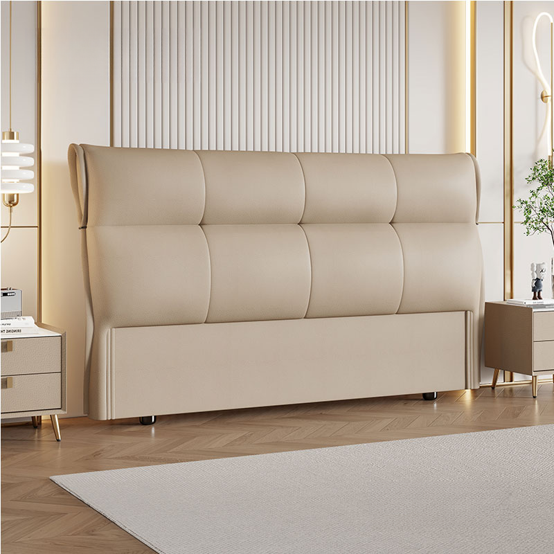 Art Deco Style Panel Headboard with No Distressing, Decorative-stitched Tufting, Rectangle Shape for Queen/Full/Twin XL Bed, Sponge Upholstery Fill, Standard Height - image 4