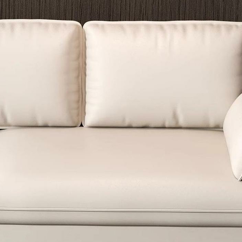 2-Seater Modern Cushioned Sofa with Bolster Pillows for Living Room - image 15