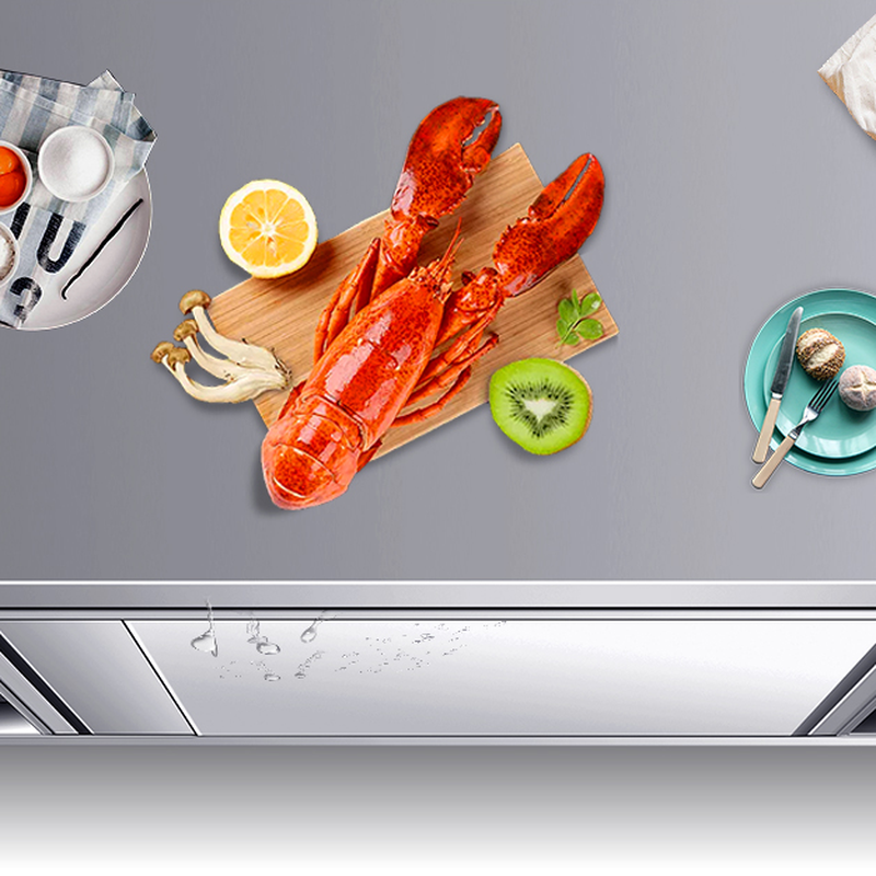 Silver Scullery Sink Cabinet with Reflecting Stainless Alloy Countertop, Self-supporting and Culinary Equipment Storage - image 8