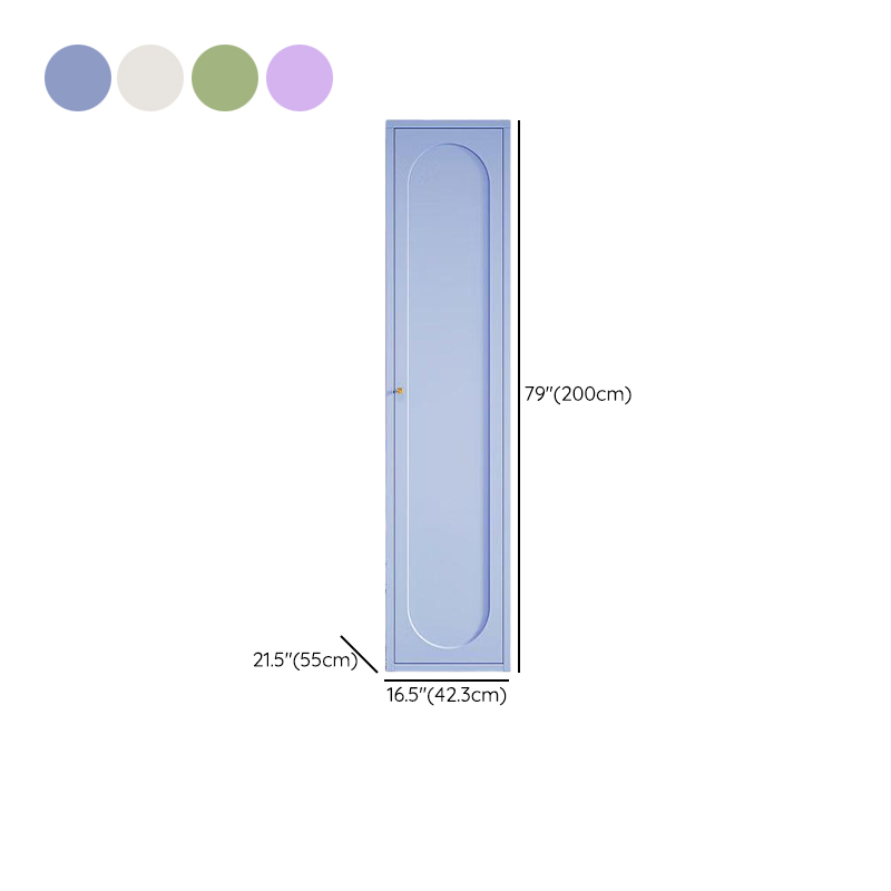 Modish Armoire Cabinet with Adaptable Shelf and Clothing Rod - image 8