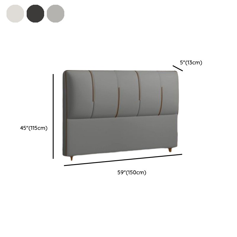 Contemporary Wood Rectangle Sponge Twin(38"W x 75"L)/Full(54"W x 75"L) With Legs, Standard（36-55“） - image 22