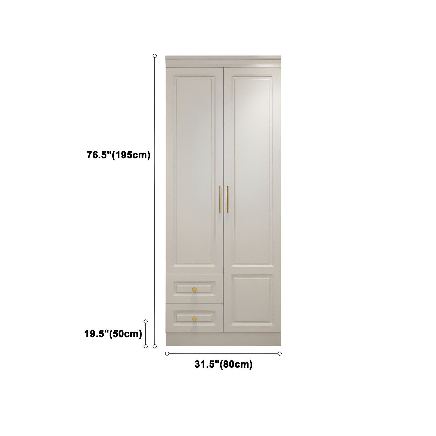 Contemporary Wooden Wardrobe Soft Close Drawer Wardrobe Closet for Bedroom - image 20