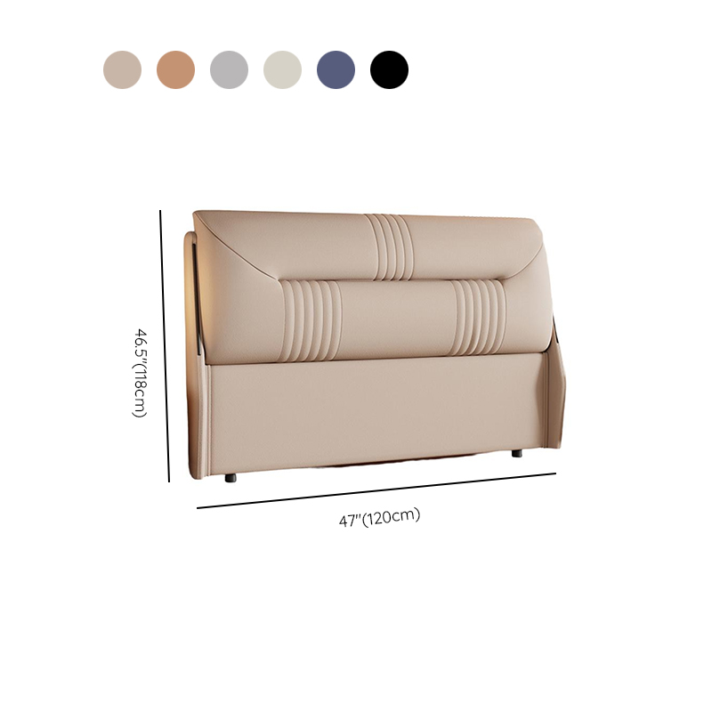 Contemporary Free-standing Standard King(76"W x 80"L)/Queen(60"W x 80"L)/Full(54"W x 75"L) Panel No Distressing With Legs in Lumber and Sponge - image 12