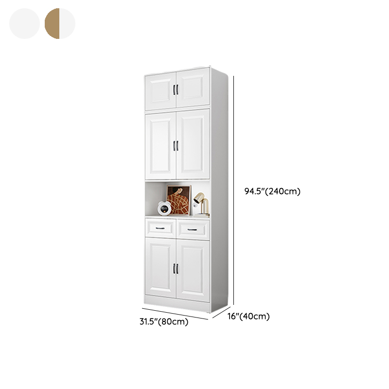 Wood Contemporary Storage Cabinet Buffet Sideboard with Drawers for Home Use - image 15