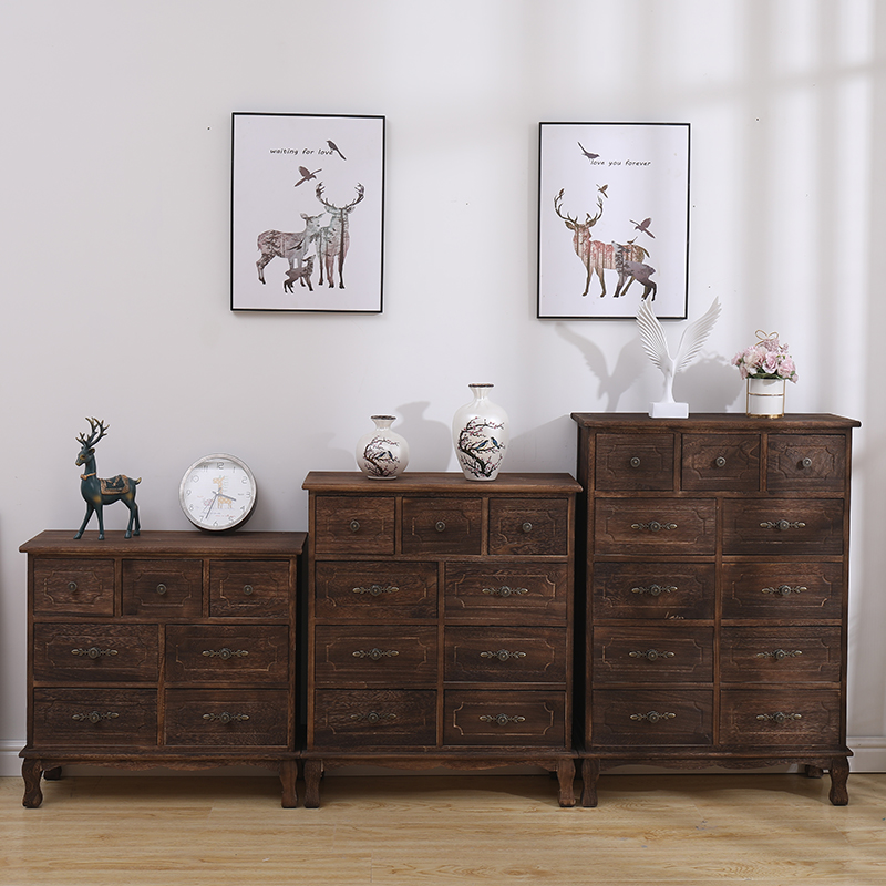 Retro Parlor Standalone Accent Chest with Reclaimed Wood - image 6