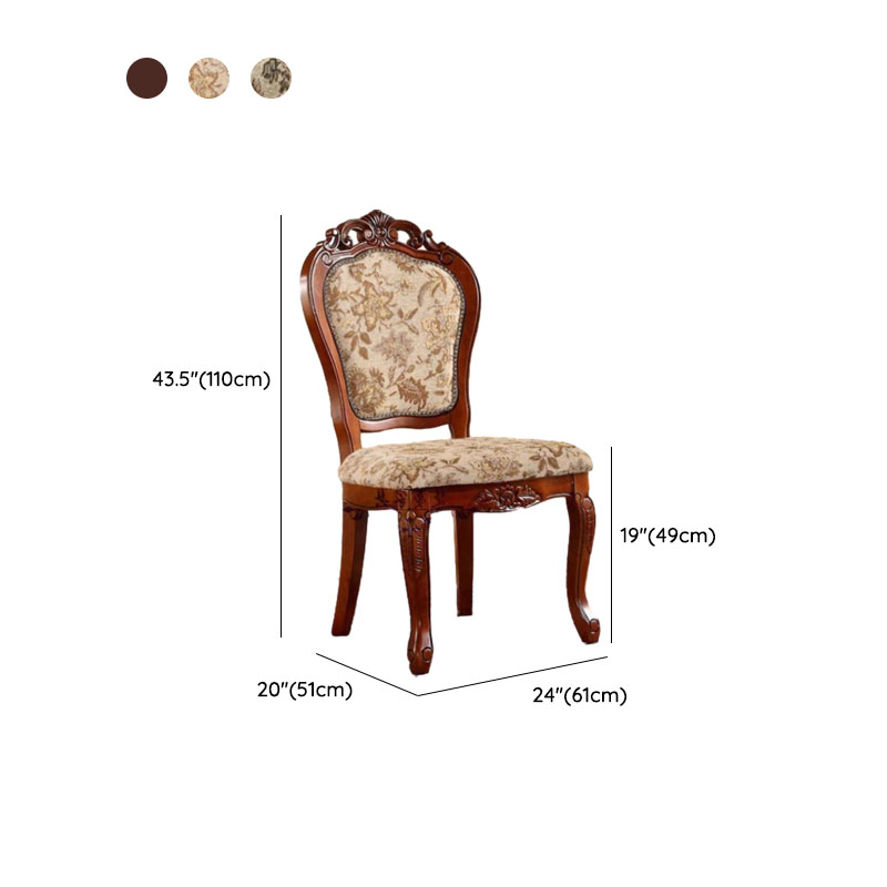 Modern Simple Style Queen Anne Upholstered Arm Chair with Arms, Walnut Timber Legs - image 19