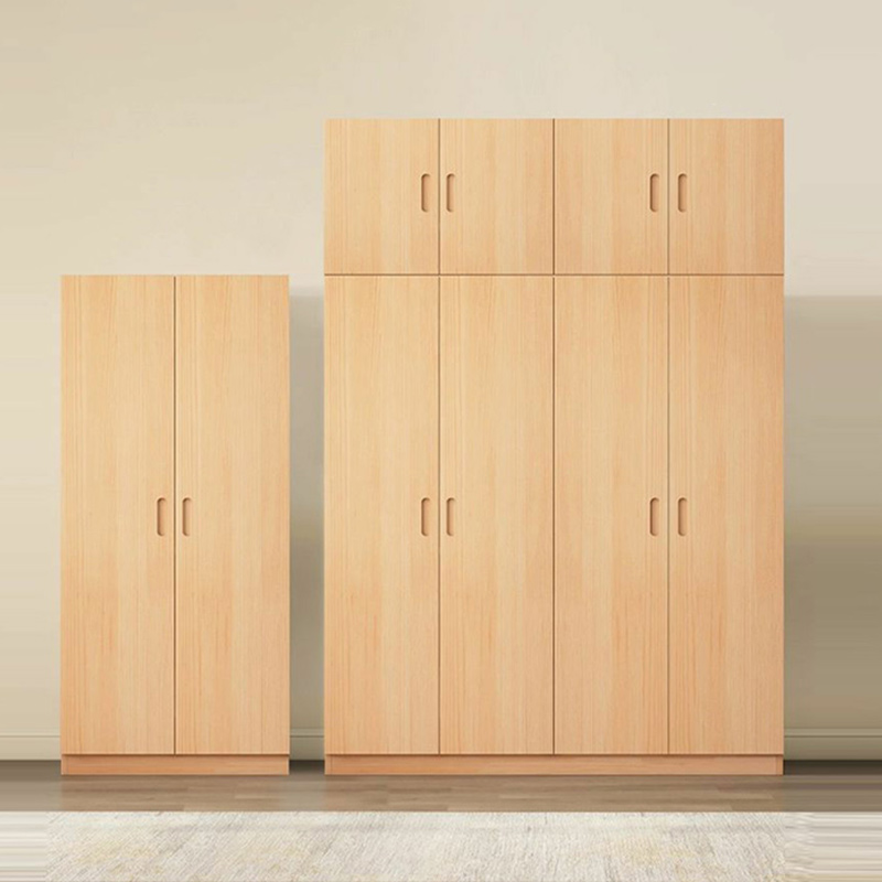Freestanding Natural Wood Natural Wardrobe - image 3