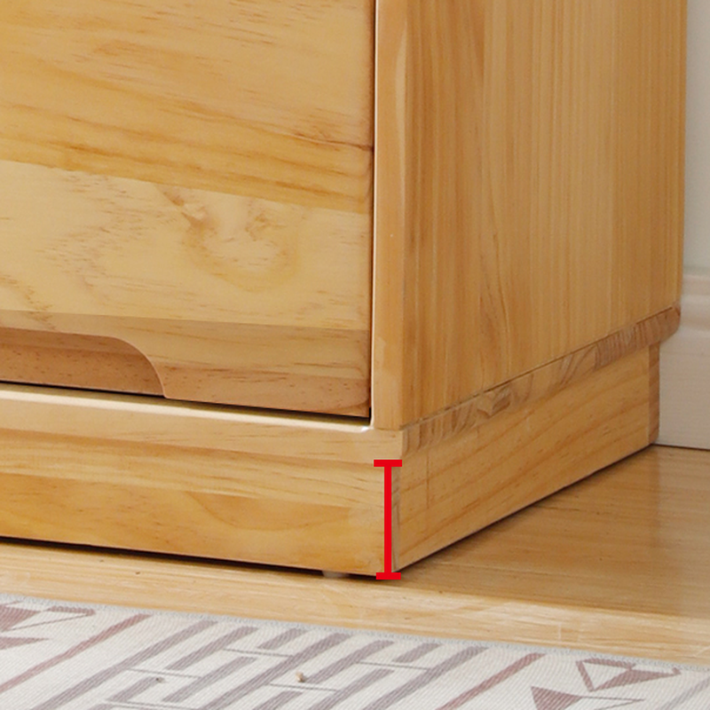 Minimalist Unfinished Console Dresser with 6 Tiers/4 Tiers/5 Tiers - image 7