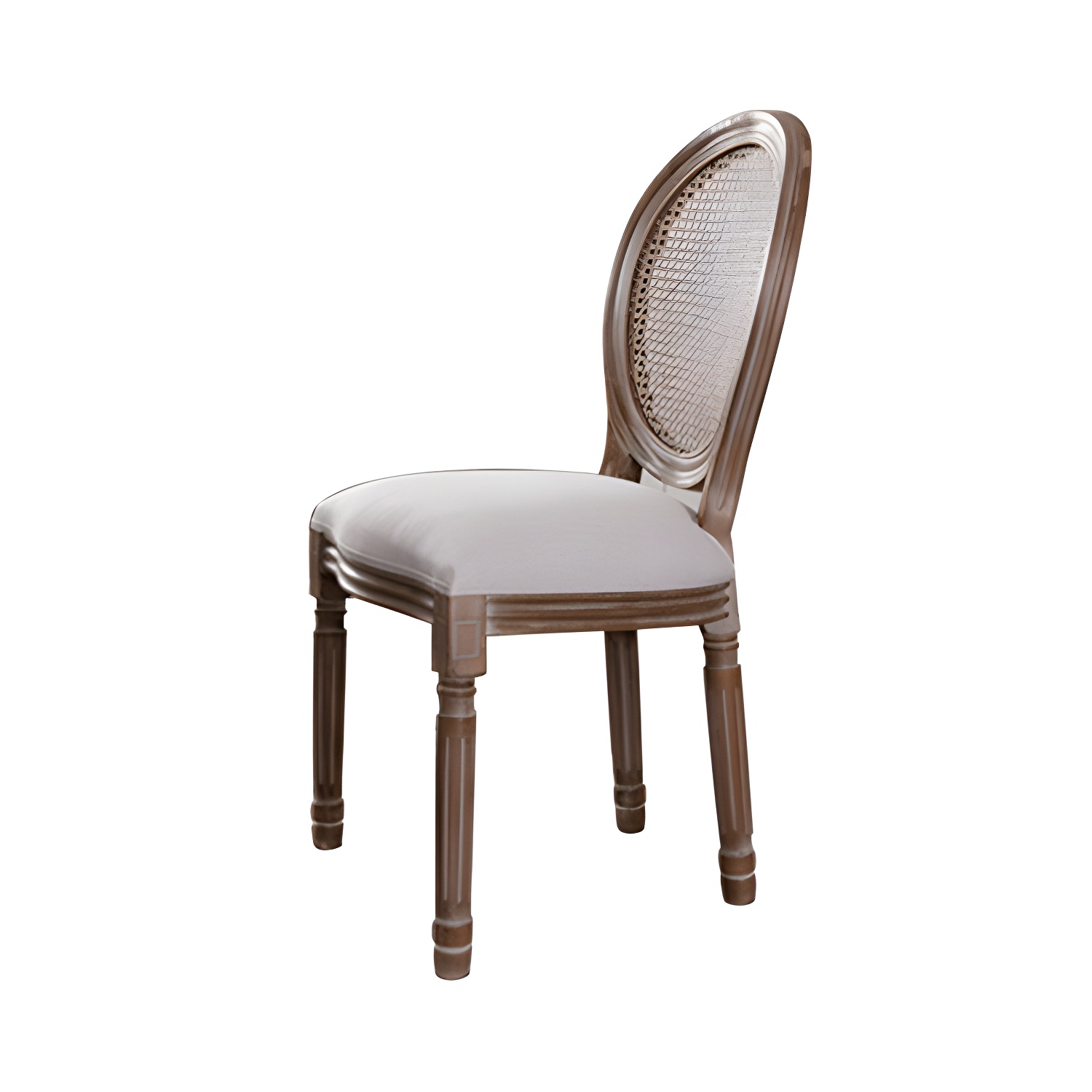 Farmhouse Dining Chair with Wood Legs King Louis Back Side Chair for Home Use - image 7