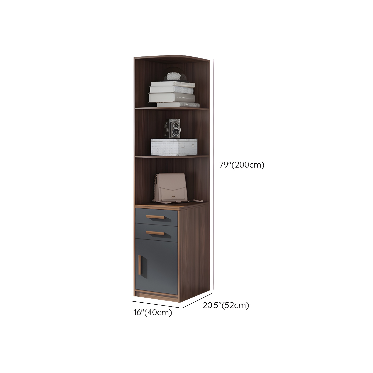 Contemporary Wardrobe Armoire Engineered Wood Wardrobe Closet - image 22