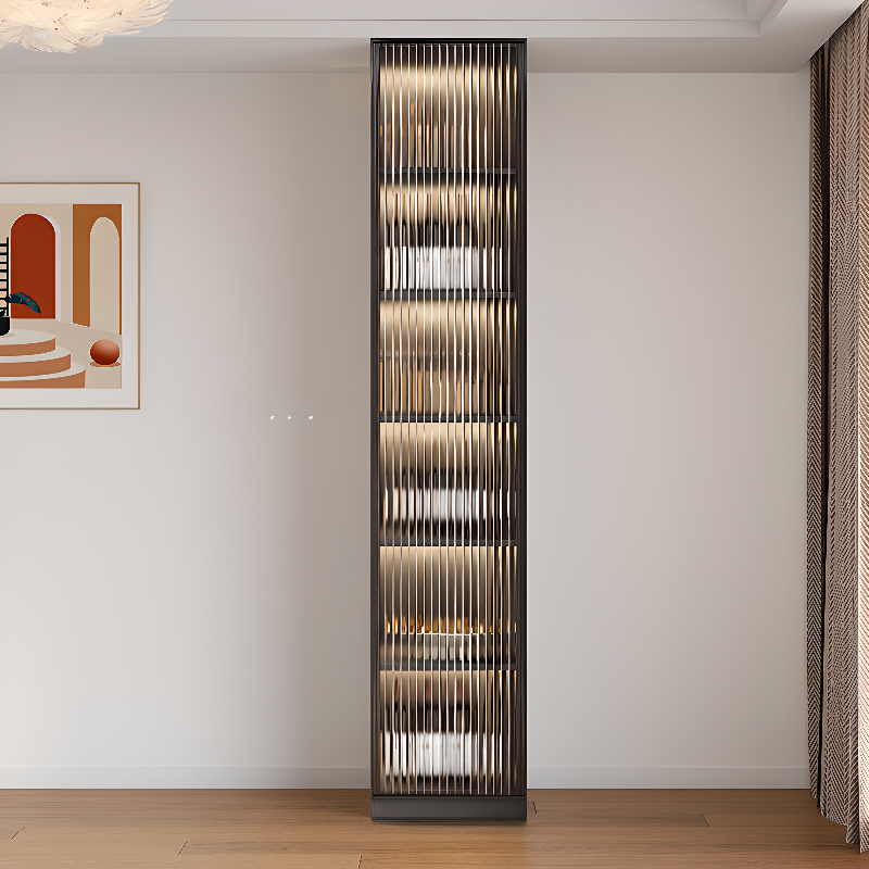 Trendy Sideboard with 3 Drawers, Cupboard, Wide/Standard/Narrow Sizes, 2/1 Shelves, Cabinets, and Glass-panel Door
