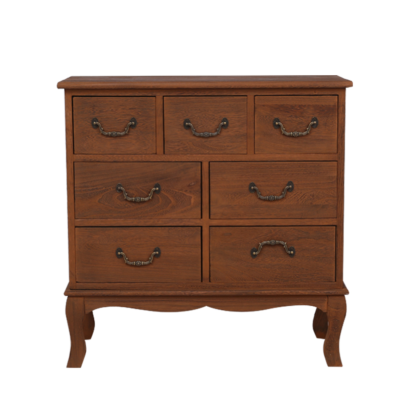 French Wood Vertical Console Dresser with 9 Drawers/7 Drawers/10 Drawers - image 15