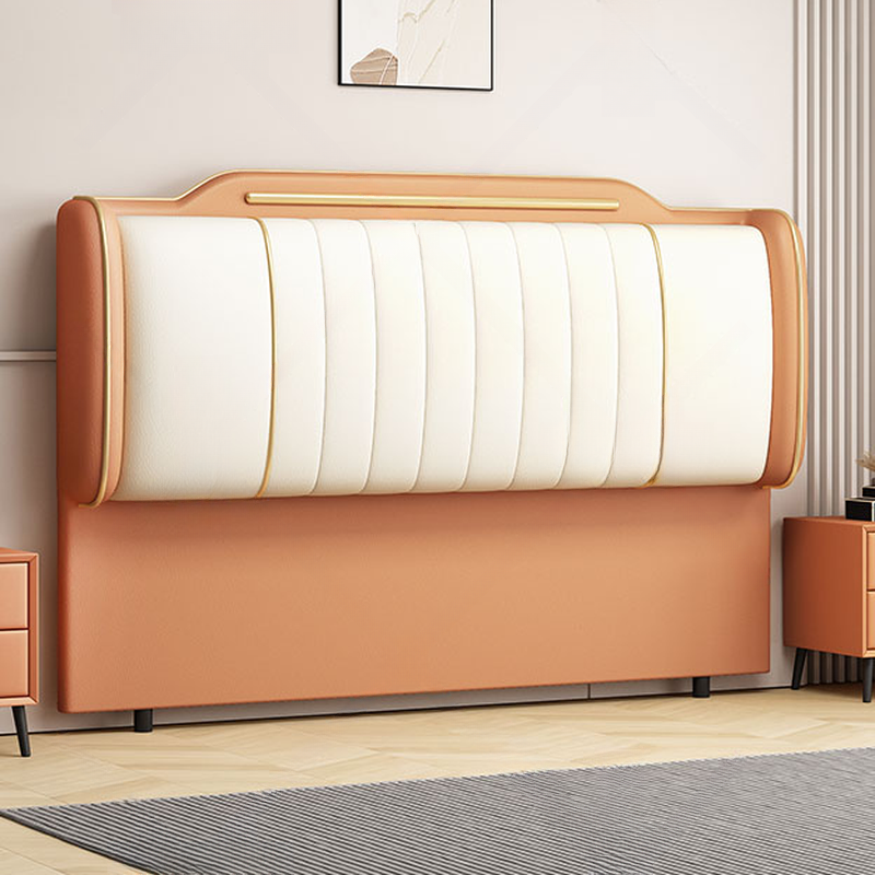 Simplistic Style Wingback Headboard with Camelback Shape in Pine Wood, No Distressing, Available in King/Queen/Full Sizes, Featuring Sponge Upholstery and Standard Height - image 11