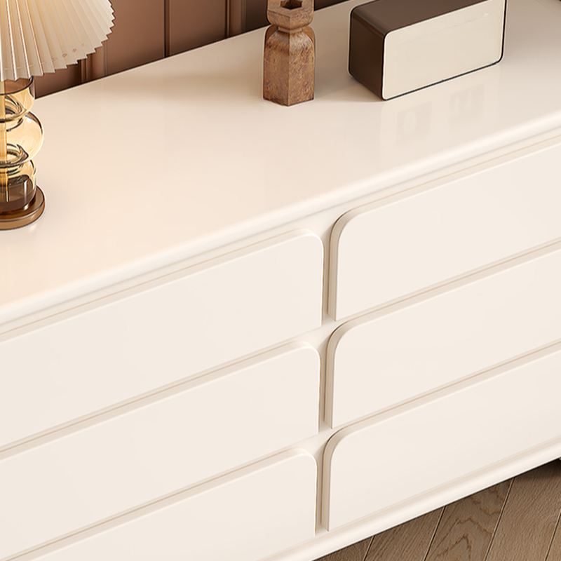 Minimalist Horizontal/Vertical Chalk Wood Bachelor Chest with Drawers - image 9