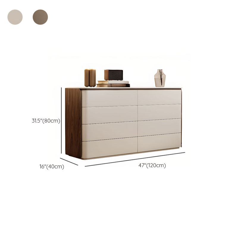 Contemporary Lumber Horizontal/Vertical Double Dresser/Bachelor Chest with 8 Drawers/5 Drawers/3 Drawers - image 15