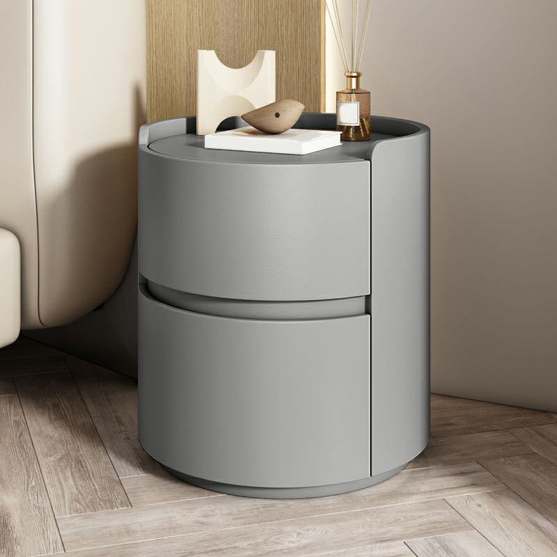 Small Under 21'' Manufactured Wood No-Light Modern Drawer Storage Nightstand in Natural Finish - image 22