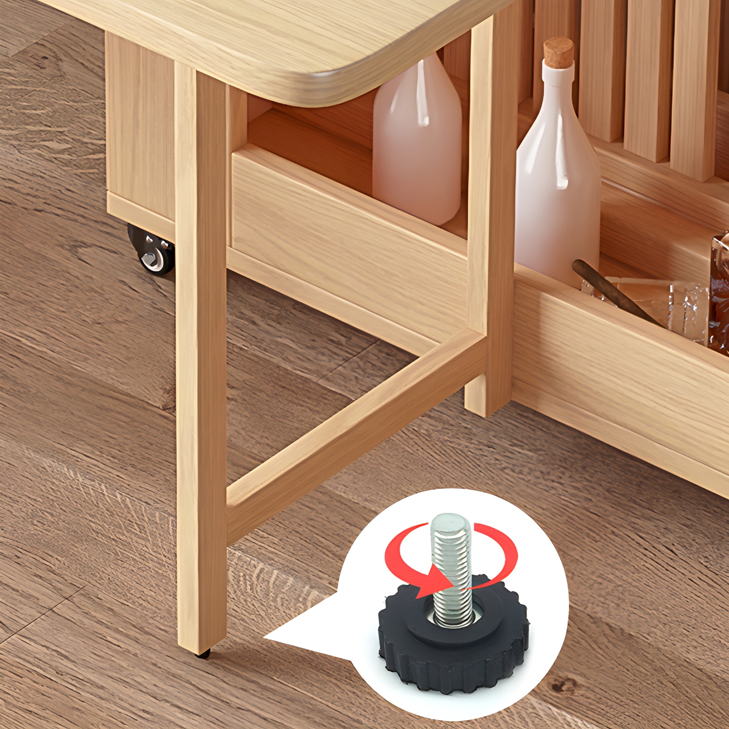 1/3/5/7 Pieces Modern Space-Saving Wood Multi Purpose Dining Set - image 10