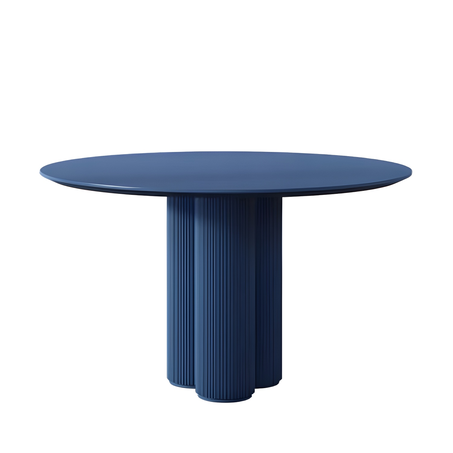 Modern Casual Dining Table Round Top Dinner Table Kitchen Home