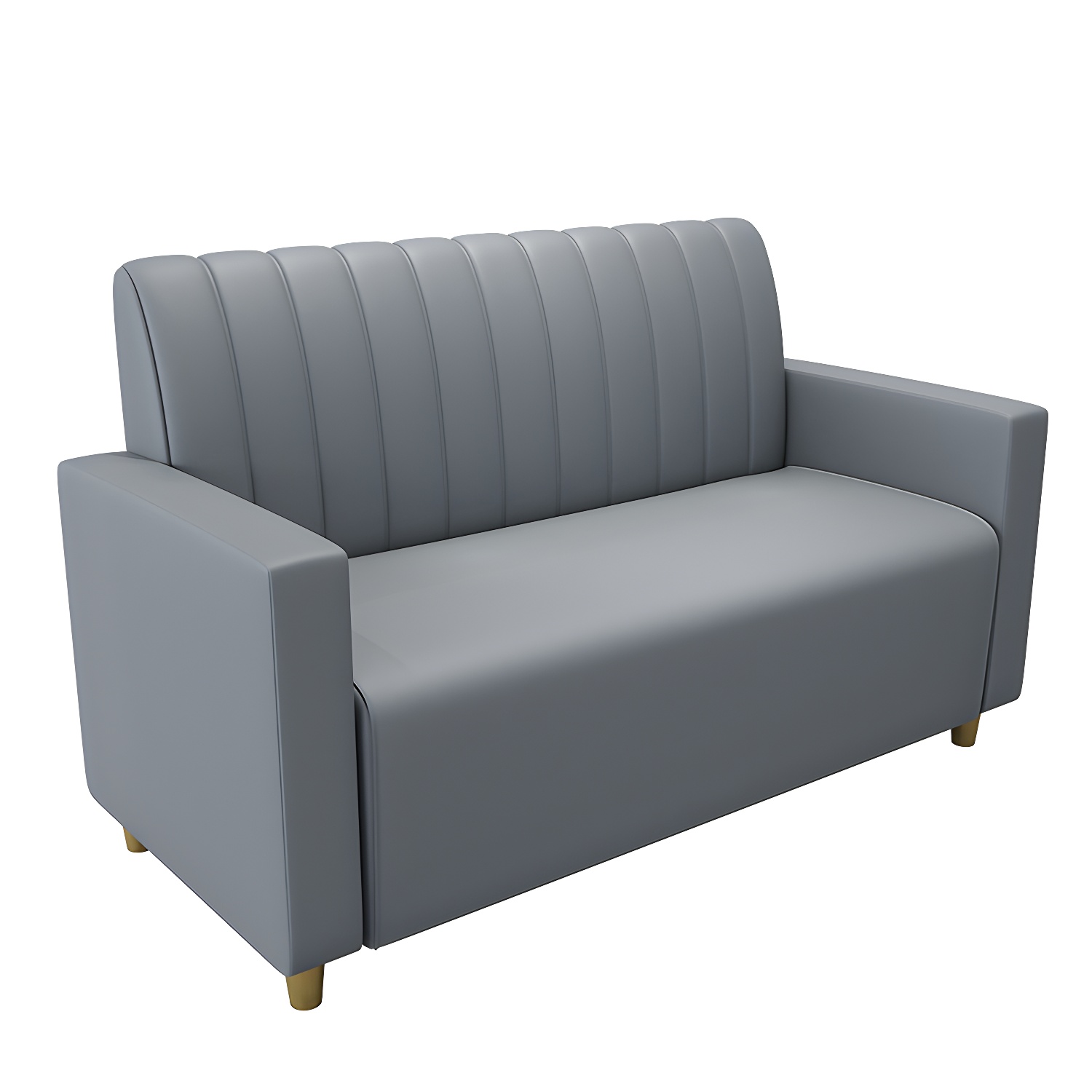 47.27"D x 25.59"W x 33.46"H Contemporary Glam 2-seat Sofa for Restaurant - image 12