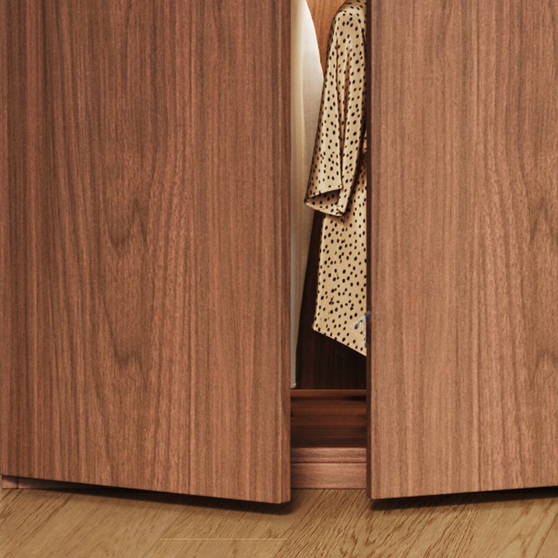 Acorn Minimalist Laminate Wardrobe Closet with Soft Close Drawer, Soft Close Door, Interior Shelves, and Clothing Rod - image 7