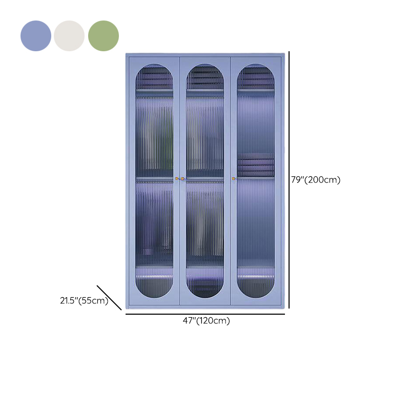 Modish Armoire Cabinet with Adaptable Shelf and Clothing Rod - image 13