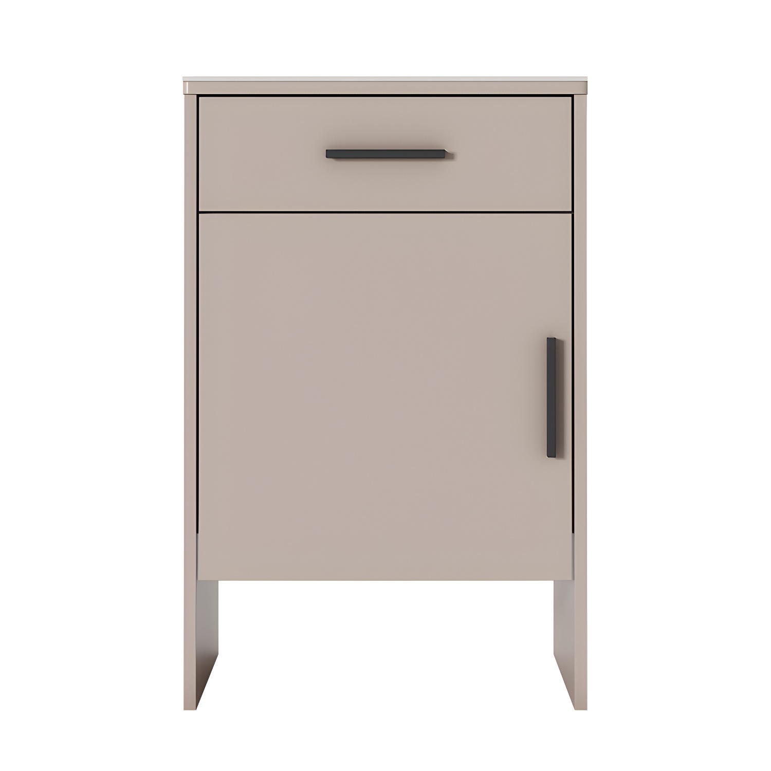 Modern Stone Top Accent Cabinet with Drawer Storage Cabinet 18.9" Long - image 6
