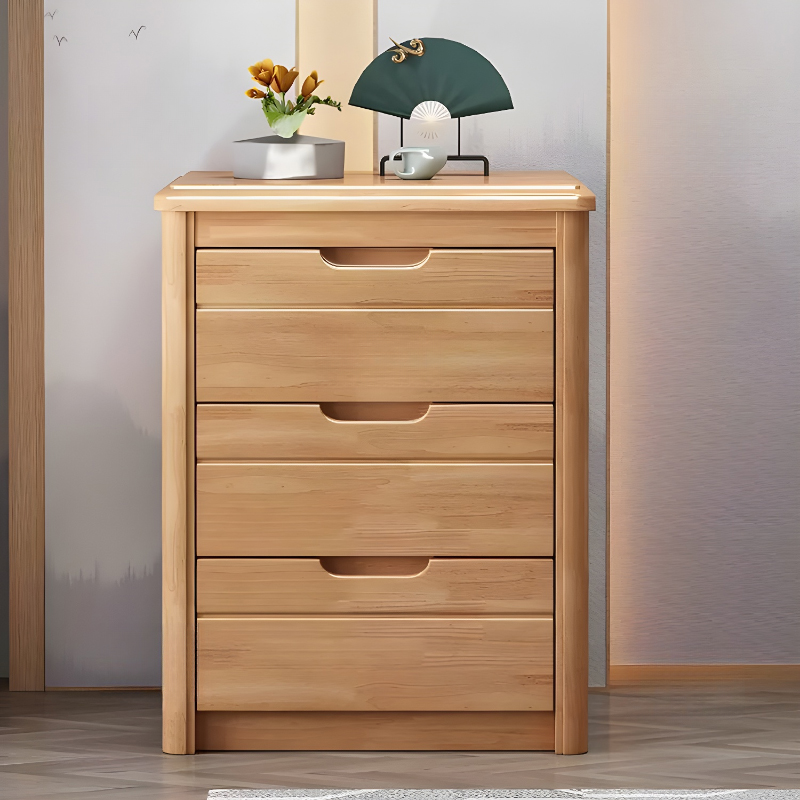 Traditional Wood Dresser with Drawers - Narrow Vertical Design - 40cm Width - Self Close Glides - image 3