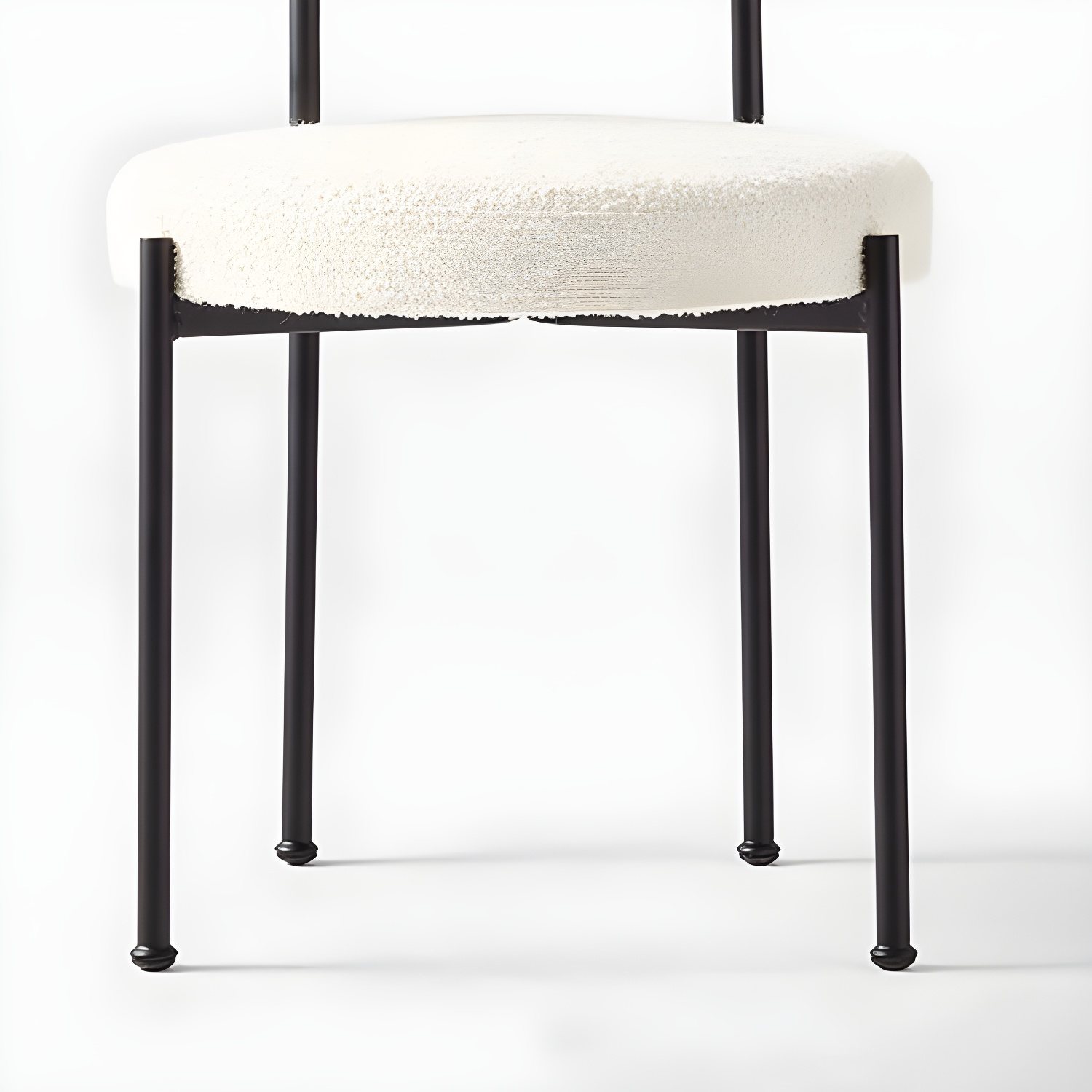 Modern Style Upholstered Side Chair Open Back Dining Chair for Dining Room - image 13