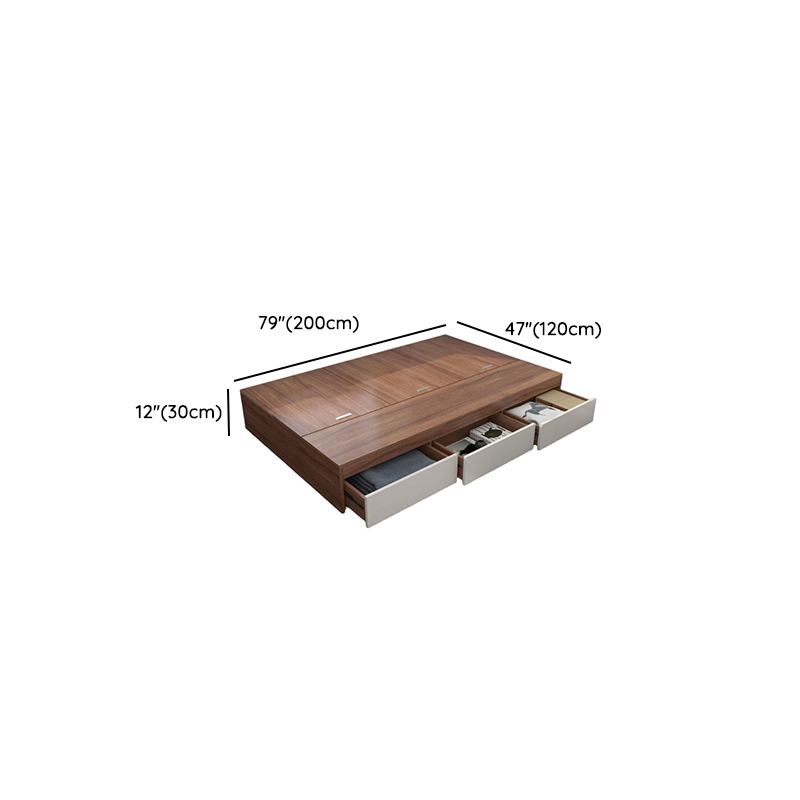 Auburn Contemporary Solid Color Storage Included Bed - image 8