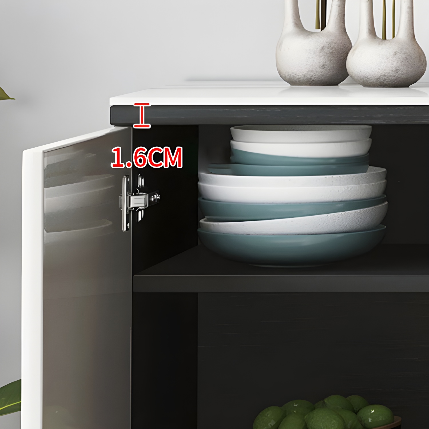Contemporary Sideboard Cabinet with Drawer and Door for Living Room - image 10