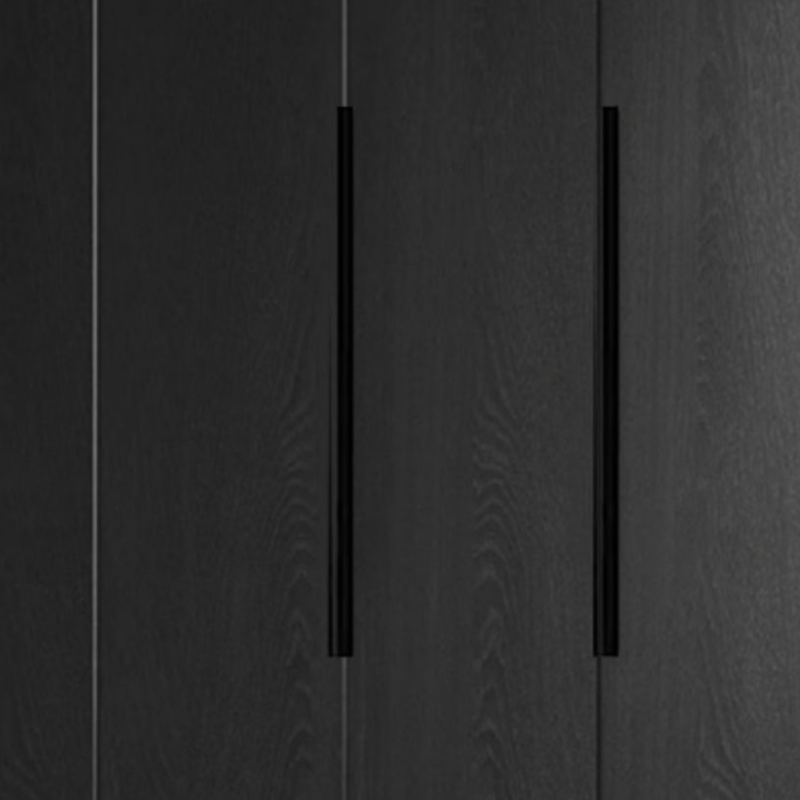 Ink Trendy Timber Wardrobe Armoire with Soft Close Drawer and Door, Interior Shelves, Clothing Rod - image 6