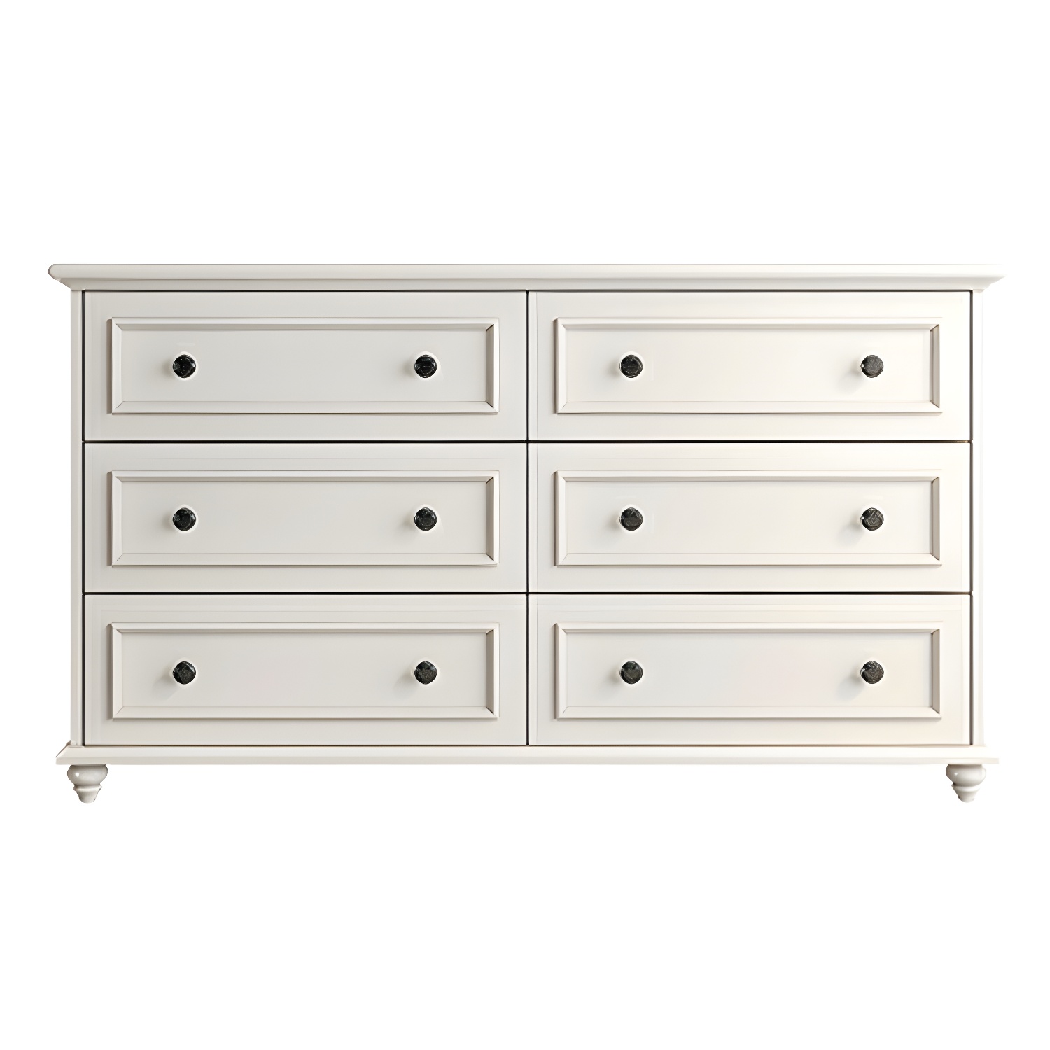 Solid Wood and Soft-Close Drawers Modern Chest with Wood Top - image 5