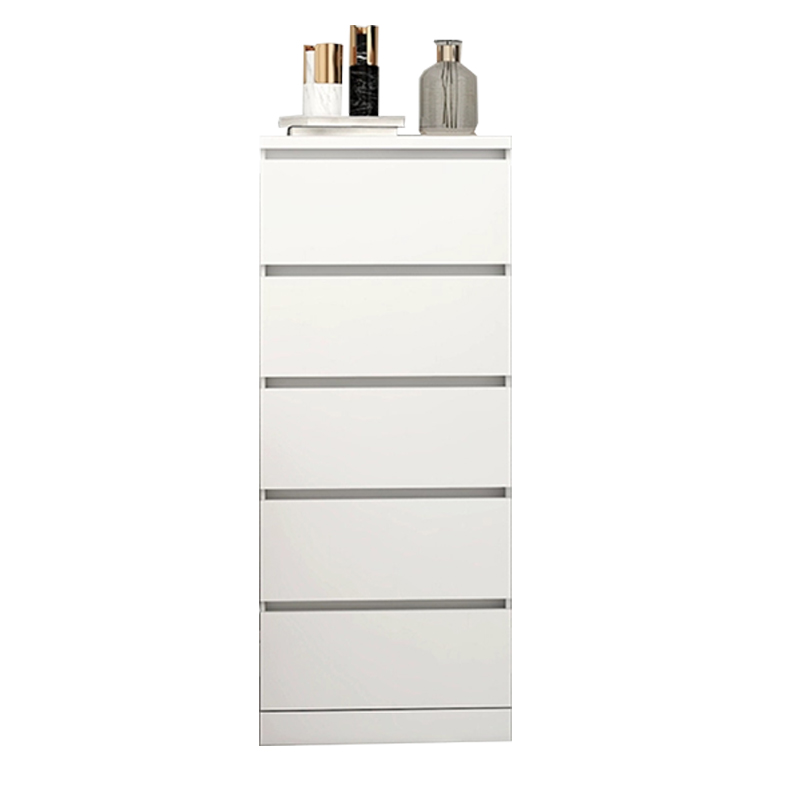 Contemporary Narrow Wood Dresser with Drawers for Living Room - image 10
