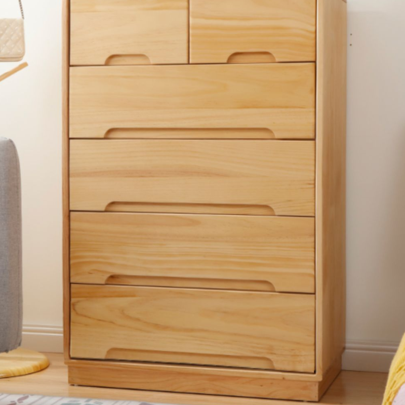 Minimalist Unfinished Console Dresser with 6 Tiers/4 Tiers/5 Tiers - image 5