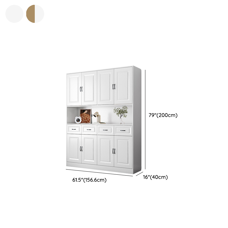 Wood Contemporary Storage Cabinet Buffet Sideboard with Drawers for Home Use - image 21
