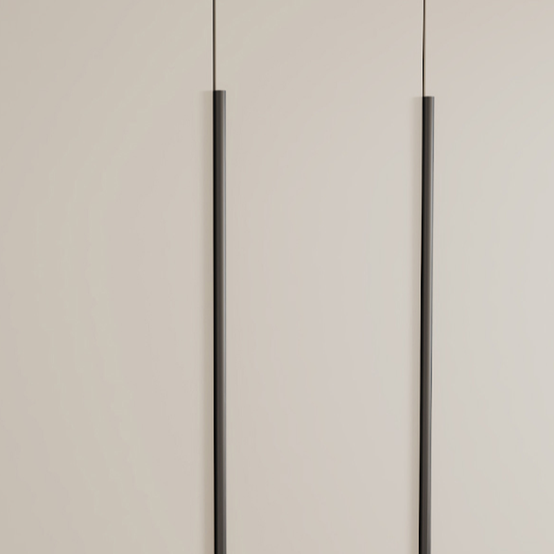 White Modish Manufactured Wood Independent Armoire Cabinet with Soft Close Drawer, Soft Close Door, and Interior Shelves - image 8