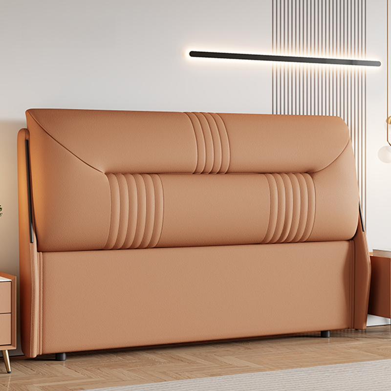 Contemporary Free-standing Standard King(76"W x 80"L)/Queen(60"W x 80"L)/Full(54"W x 75"L) Panel No Distressing With Legs in Lumber and Sponge - image 6