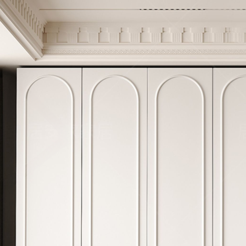 Chalk Casual Wooden Independent Almirah with Soft Close Drawer, Soft Close Door, and Interior Shelves - image 3