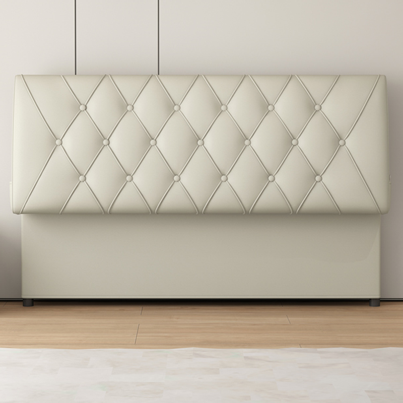King(76"W x 80"L)/Queen(60"W x 80"L)/Full(54"W x 75"L) Piled Rectangle Panel Headboard With Legs, Sponge Filling, Standard（36-55“） Height and Lumber Frame - image 8
