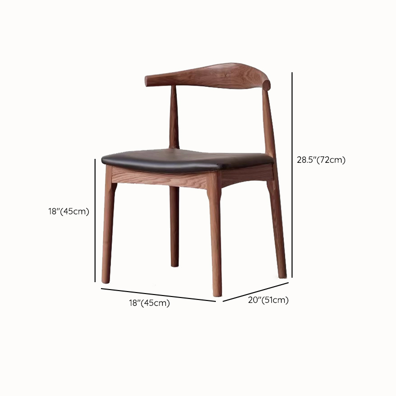 Casual Arm Chair with Uncovered Back, Upholstered, Walnut Timber Legs, Armrest, and Firm Stability - image 13