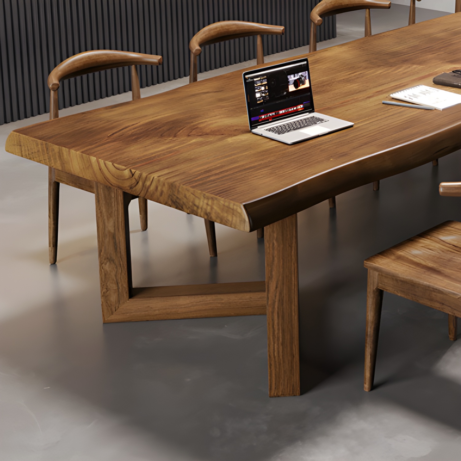 Modern Dining Room Set 1/4/9 Pcs Solid Wood Dining Set with Rectangle Table - image 6
