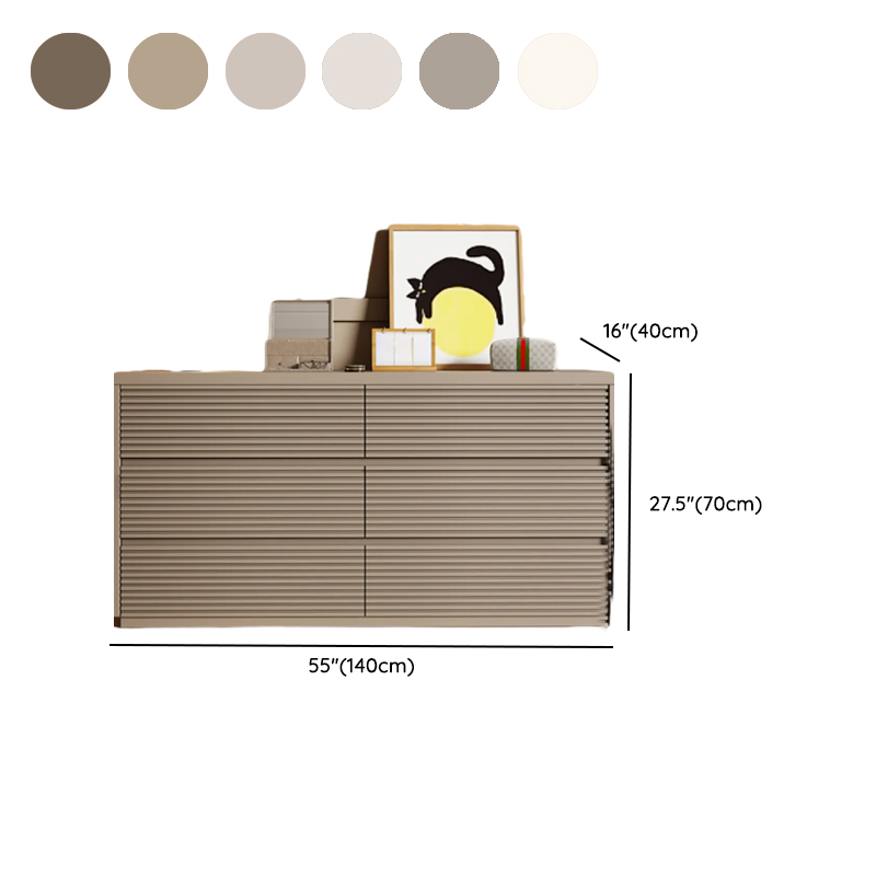Modern Simple Style Console Dresser/Bachelor Chest Composite Wood with 3 Tiers - image 18