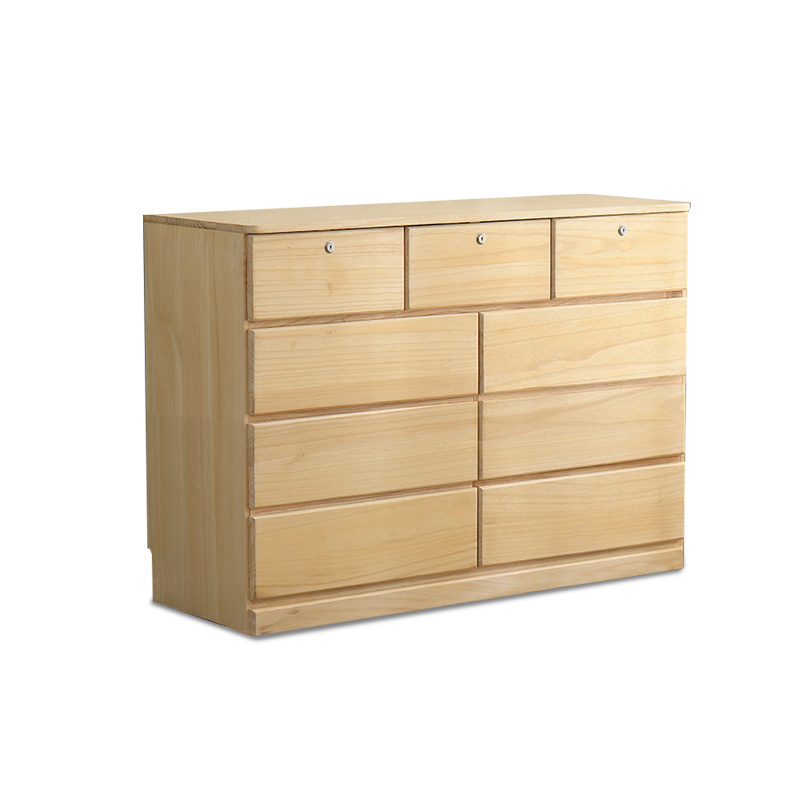 Nordic Cube-Shaped Lacquered Semainier/Console Dresser for Sleeping Room - image 5