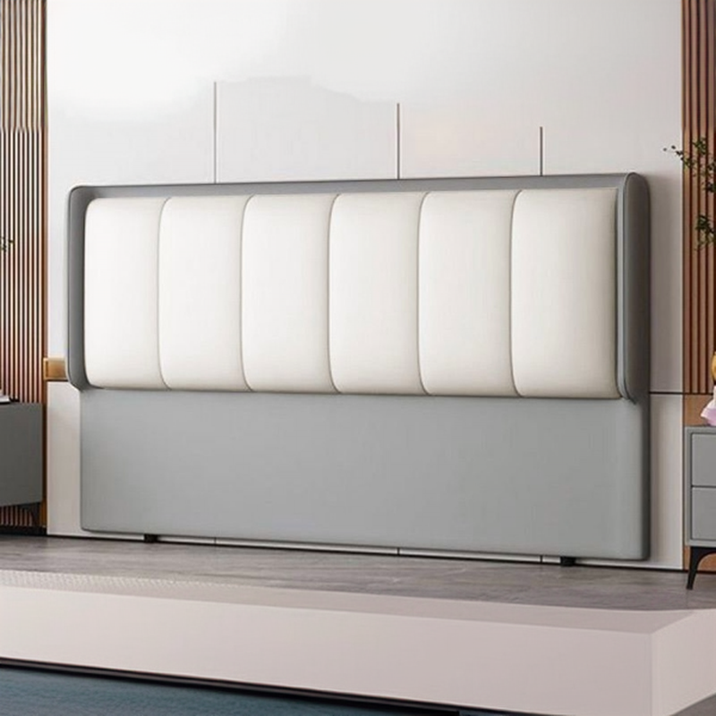 Simplistic Style Wingback Headboard in Lumber with No Distressing, Rectangular Shape for King/Queen/Full Bed, Featuring Sponge Upholstery Fill and Standard Height - image 7