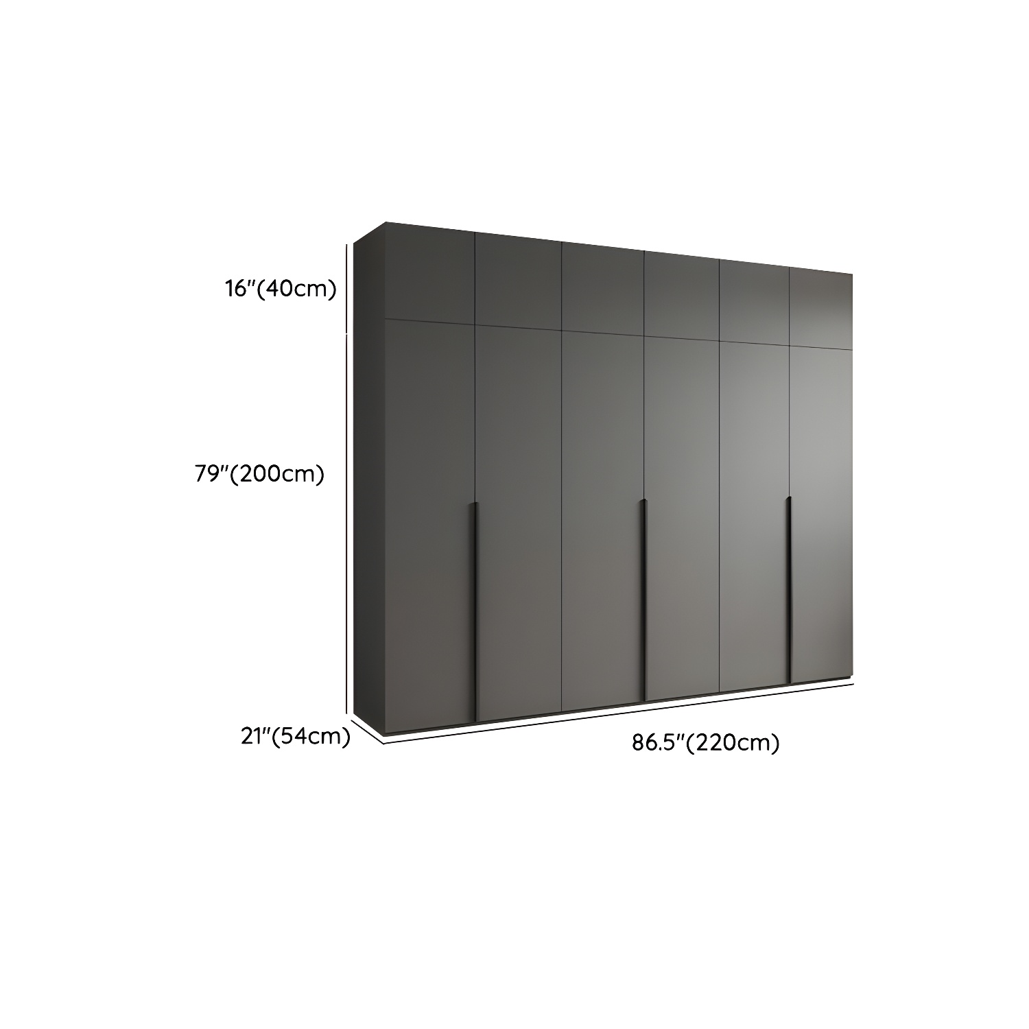 Modern Light Gray Wardrobe Closet Timber Soft Close Drawer Soft Close Door Interior Shelves - image 22